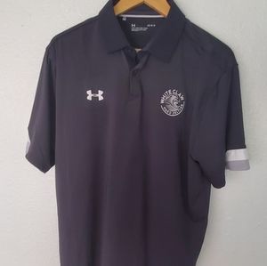 Brand new men's white claw golf polo